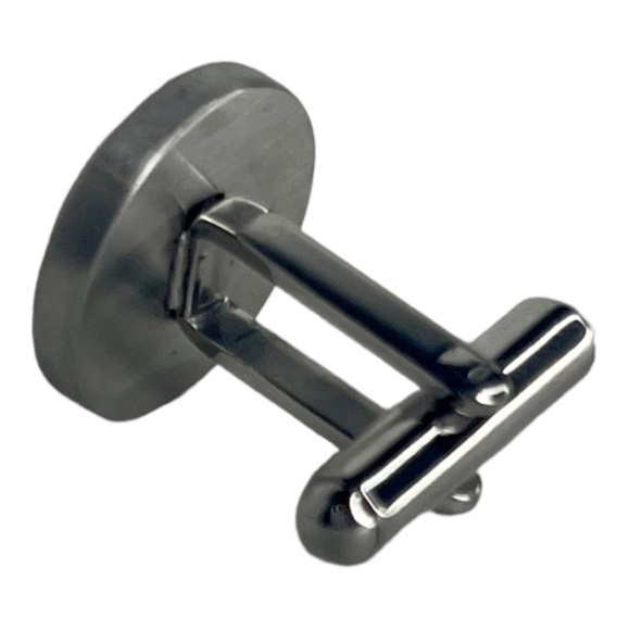 Marvel Avengers Cufflinks Captain America silver star red and blue - Picture 12 of 13